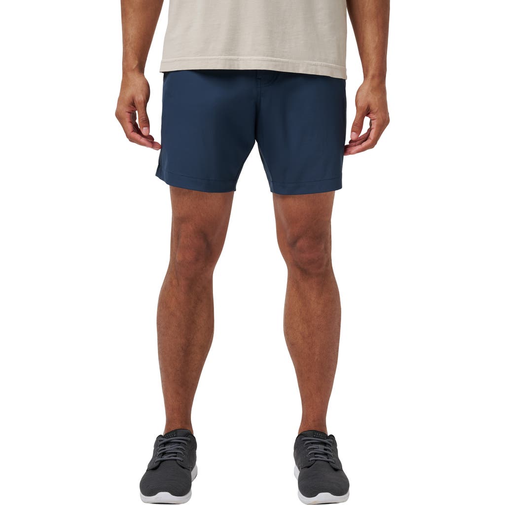 Travismathew Wanderlust 7-inch Shorts In Mood Indigo