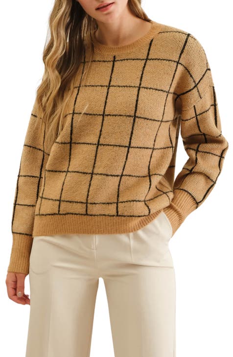 Windowpane Sweater