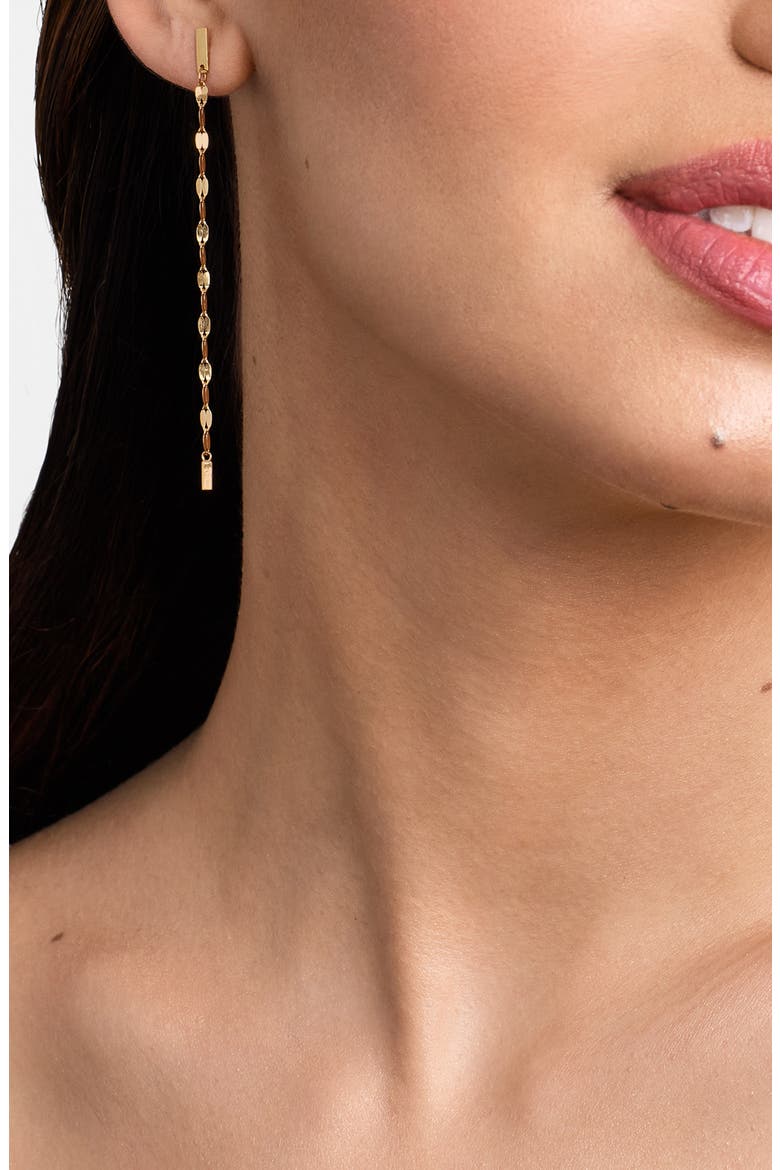 Small Mega Blake Duster Earrings, Alternate, color, YELLOW
