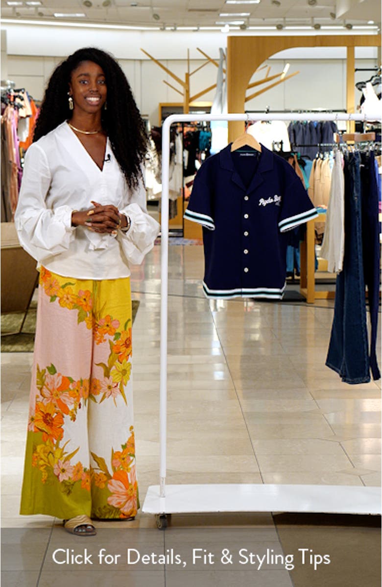 Kids' Basil Taped Camp Shirt, sales video thumbnail