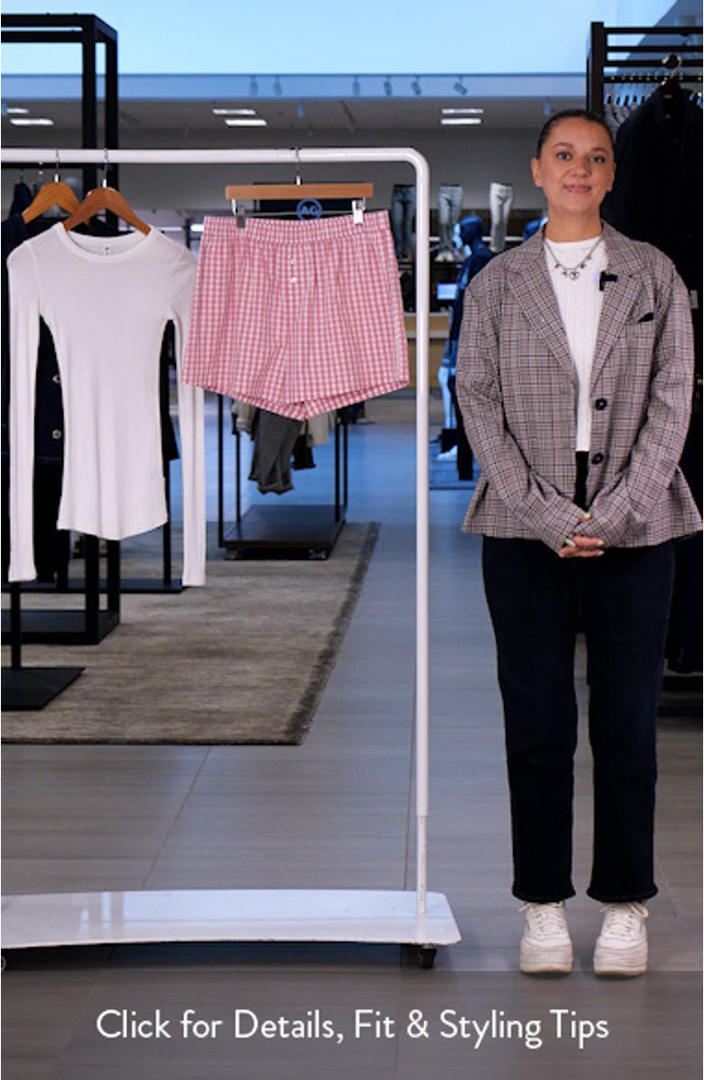 Oversize Boyfriend Boxer Shorts, sales video thumbnail