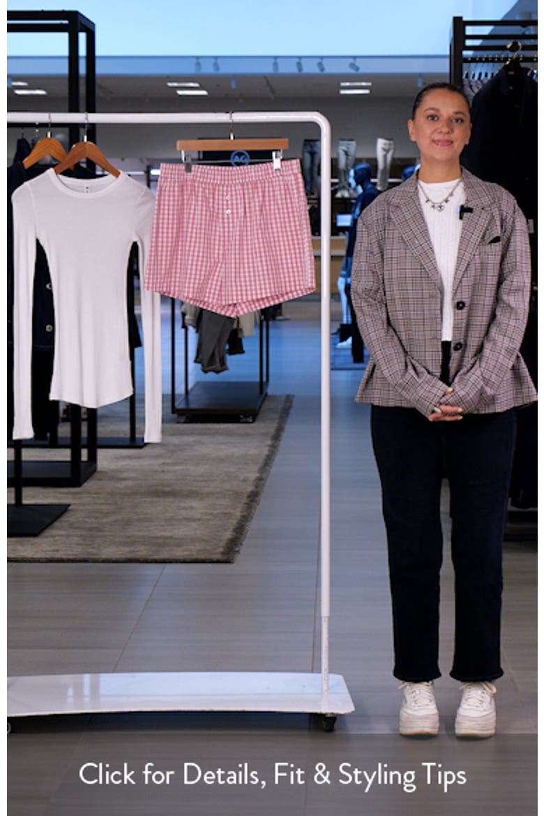 Oversize Boyfriend Boxer Shorts video