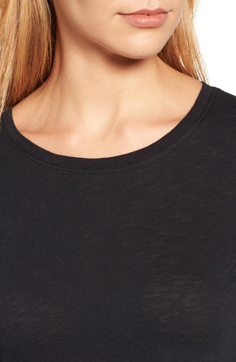 Caslon<sup>®</sup> Long Sleeve Crewneck T-Shirt, Alternate, color,