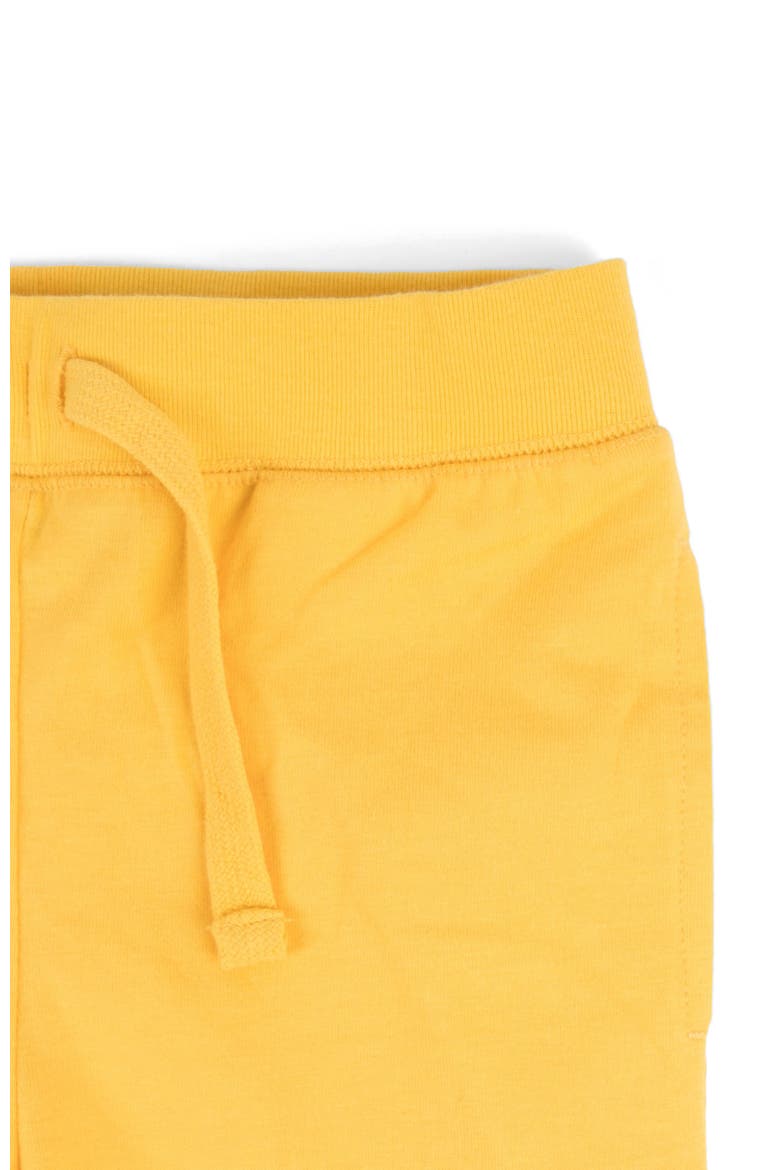 Kids 100% Cotton Lightweight Jogger Pants, Alternate, color, YELLOW