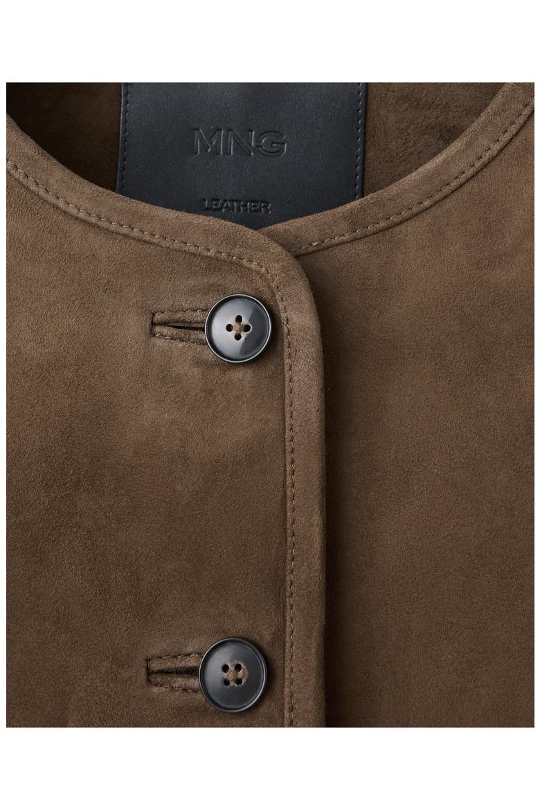 Suede Jacket, Alternate, color, KHAKI BROWN