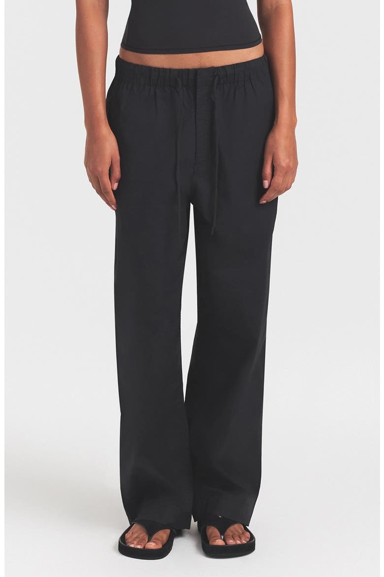 Oversize Straight Leg Pants, Main, color, ONYX