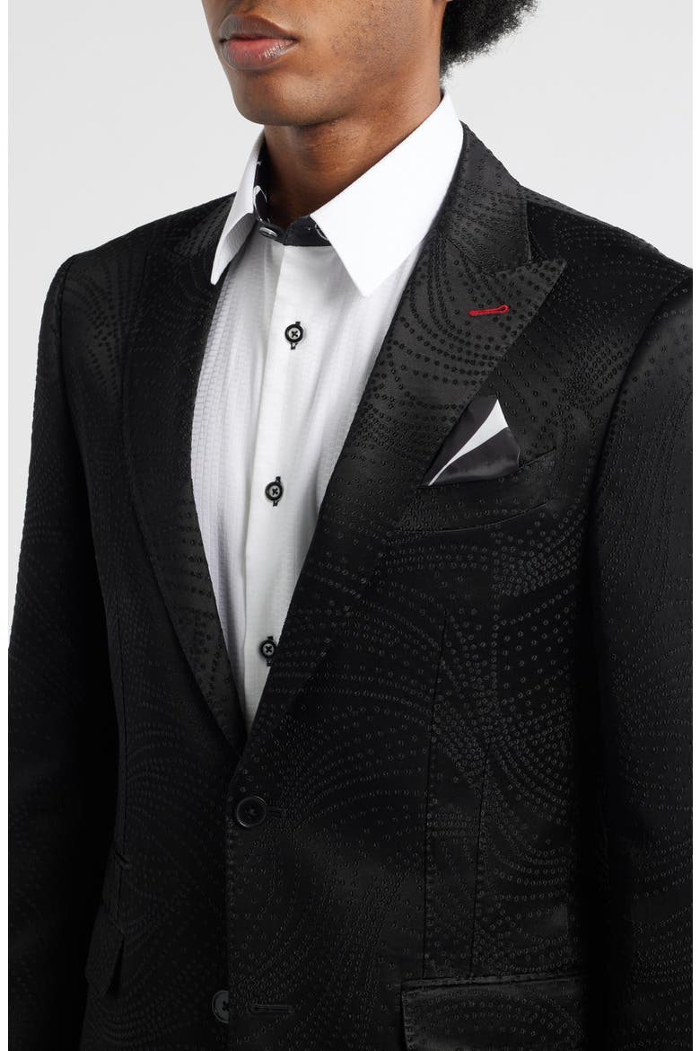 Sinai Collection Sport Coat, Alternate, color, BLACK