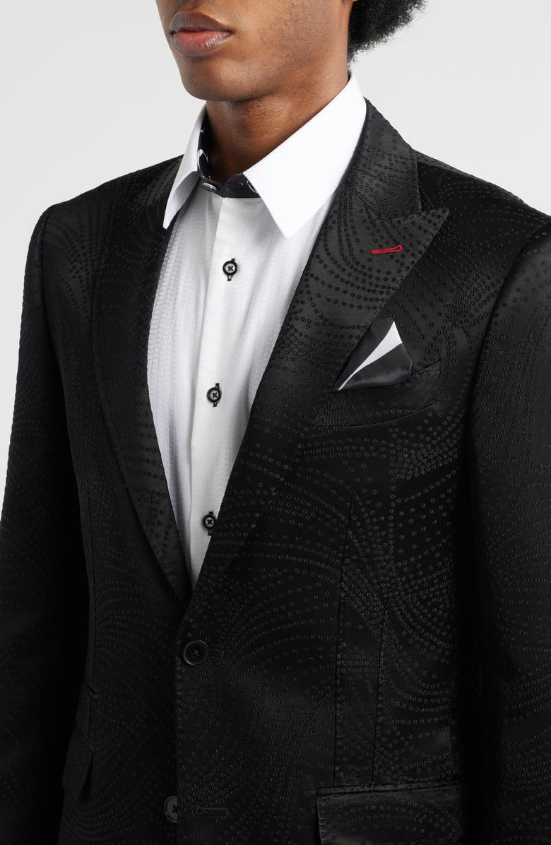 Siragusa Sinai Collection Sport Jacket, Alternate, color, Black