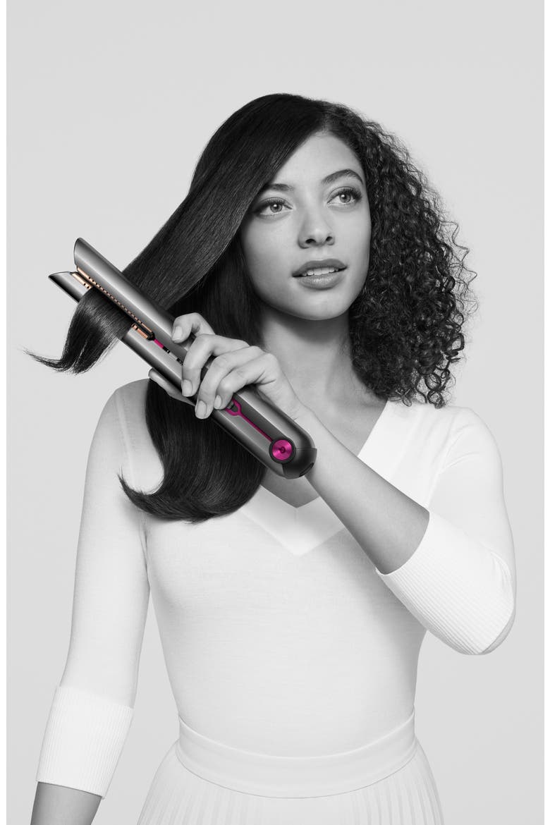 Corrale™ Style Straightener, Alternate, color, IRON/FUSCHIA