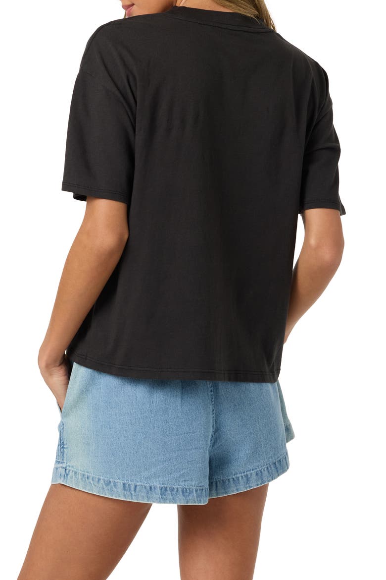 Board Embroidered T-shirt, Alternate, color, BLACK