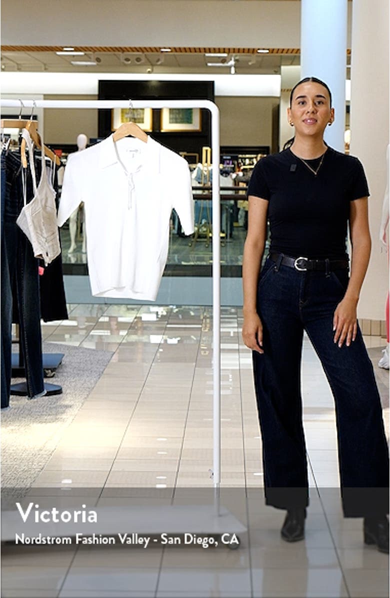 Rib Polo Sweater, sales video thumbnail