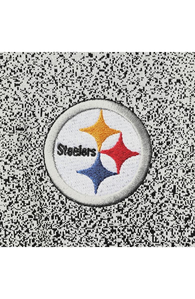 ANTIGUA Women's Antigua White/Black Pittsburgh Steelers Guide Full-Zip Jacket, Alternate, color, 