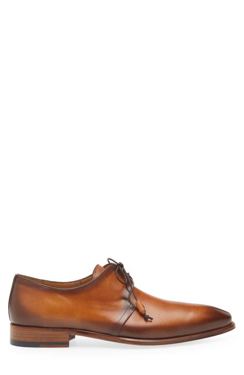 Mezlan Tassel Lace Derby In Cognac