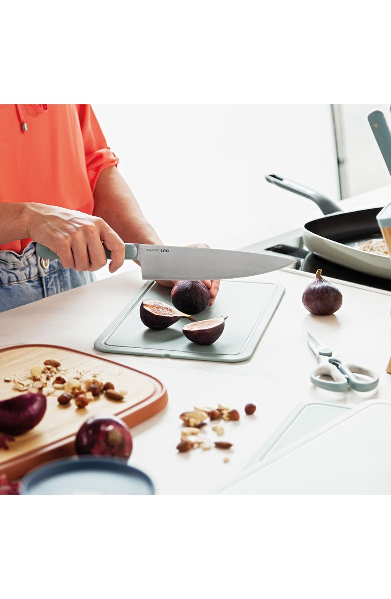 BergHOFF Leo Slate 8" Chef’s Knife, Alternate, color, Blue