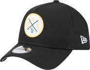 New Era Men's New Era Black Oakland Athletics 9FORTY A-Frame Adjustable Hat