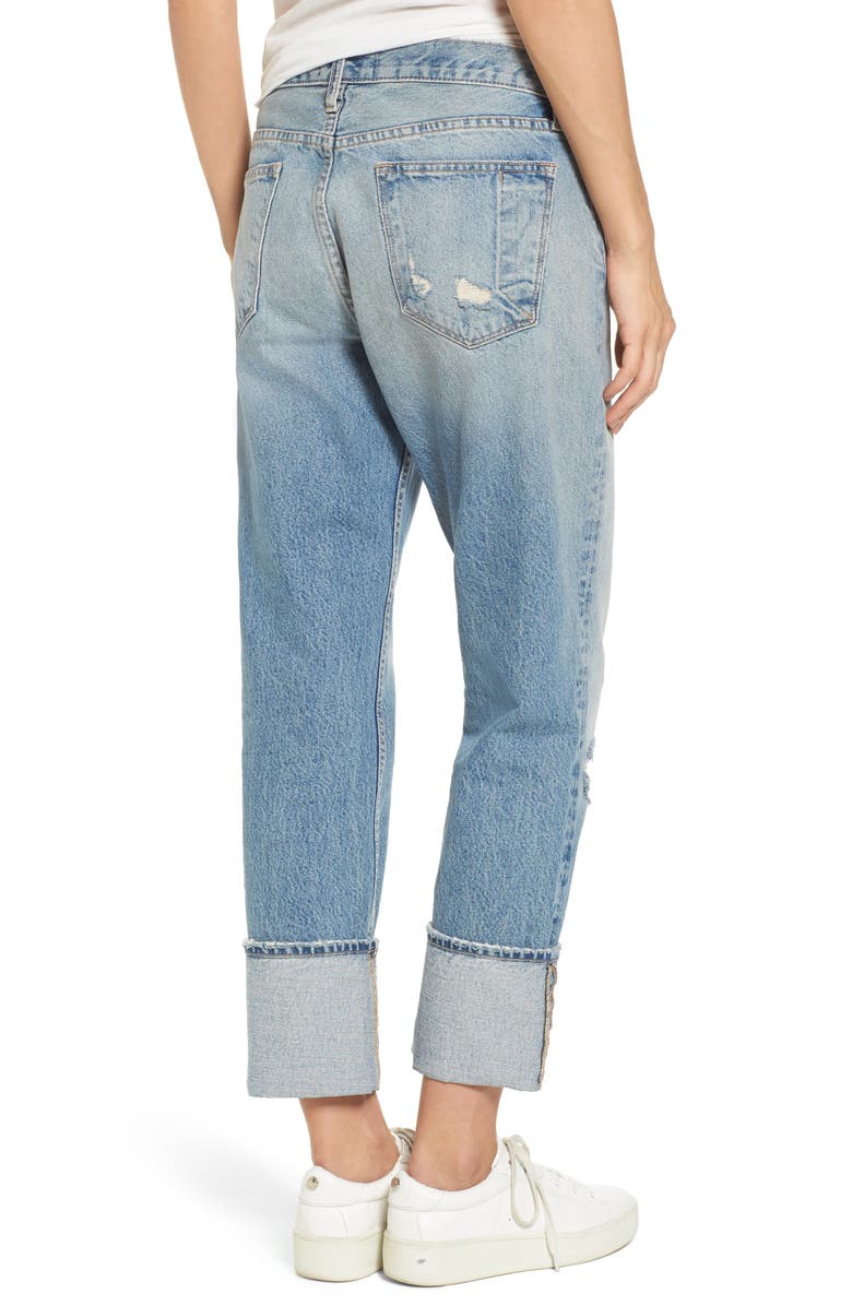Current/Elliott The His Boyfriend Jeans, Alternate, color,