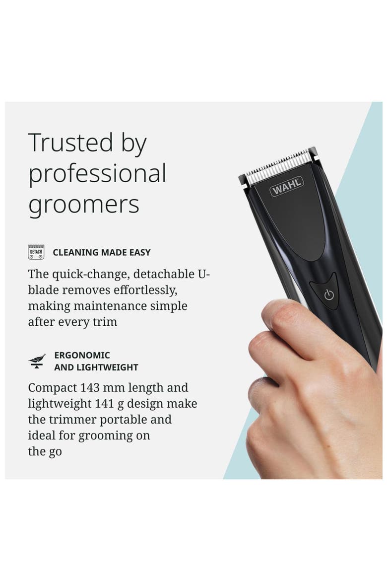 Cordless hair trimmer for dogs and cats, Alternate, color, Black