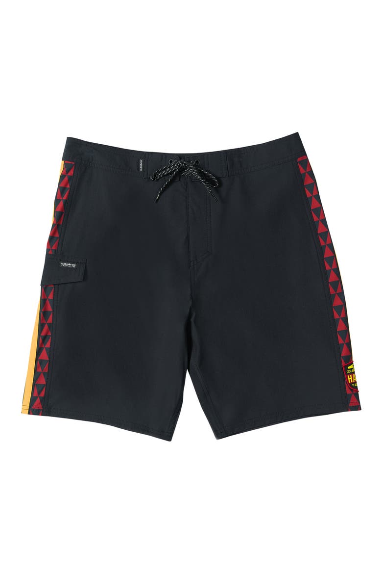 Hi Spearhead Board Shorts, Alternate, color, BLACK