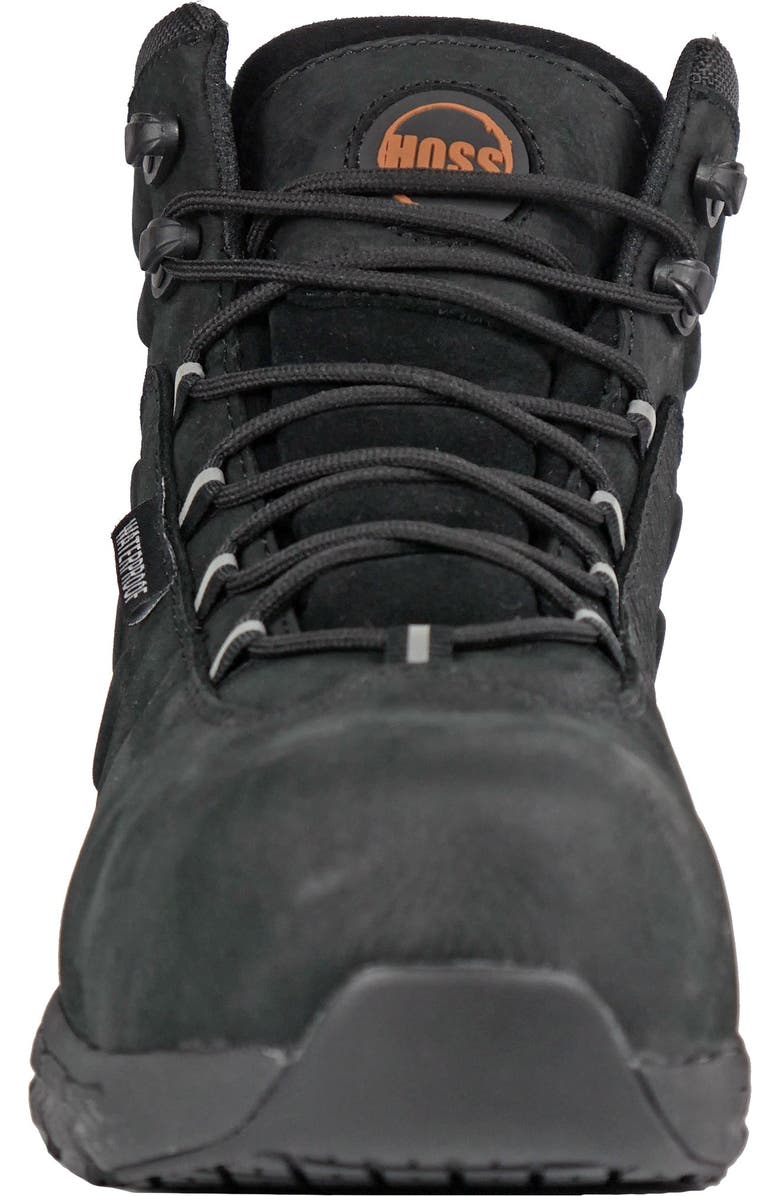 Hoss Boot Company HOSS Tikaboo 6 Inch UL Composite Toe Waterproof Work Boot, Alternate, color, Black