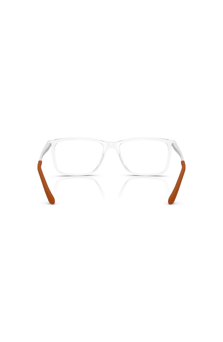 Ralph Lauren 54mm Rectangle optical glasses, Alternate, color, Transparent