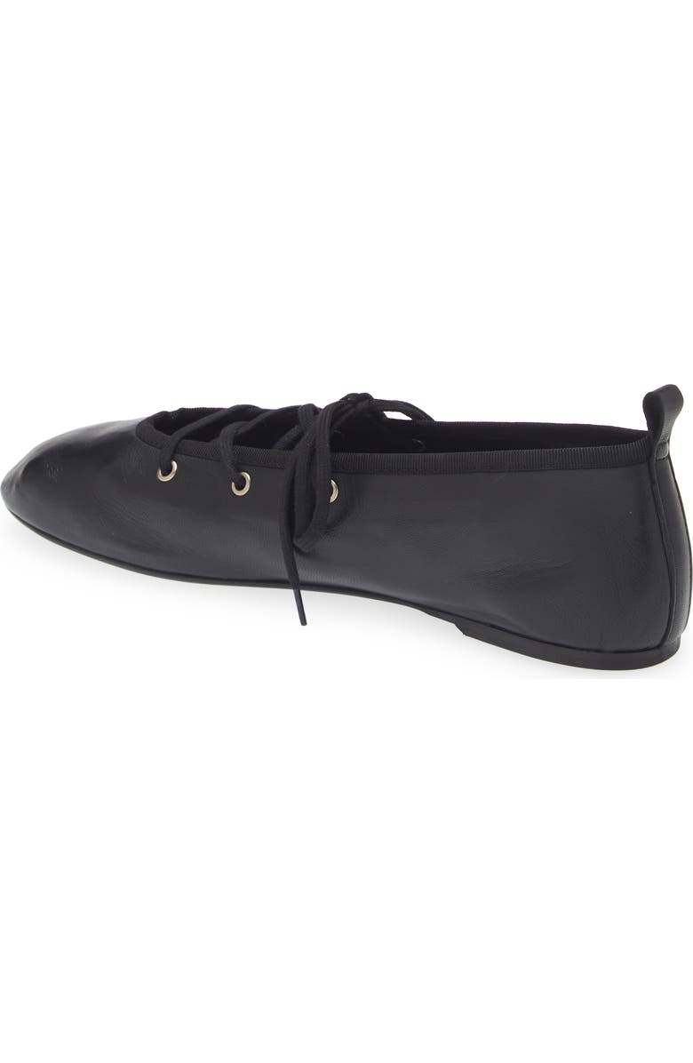 Paloma Wool Pina Lace-Up Ballet Flat, Alternate, color,