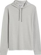 johnnie-O Wycliff Stripe Hangin' Out Drawstring Hoodie
