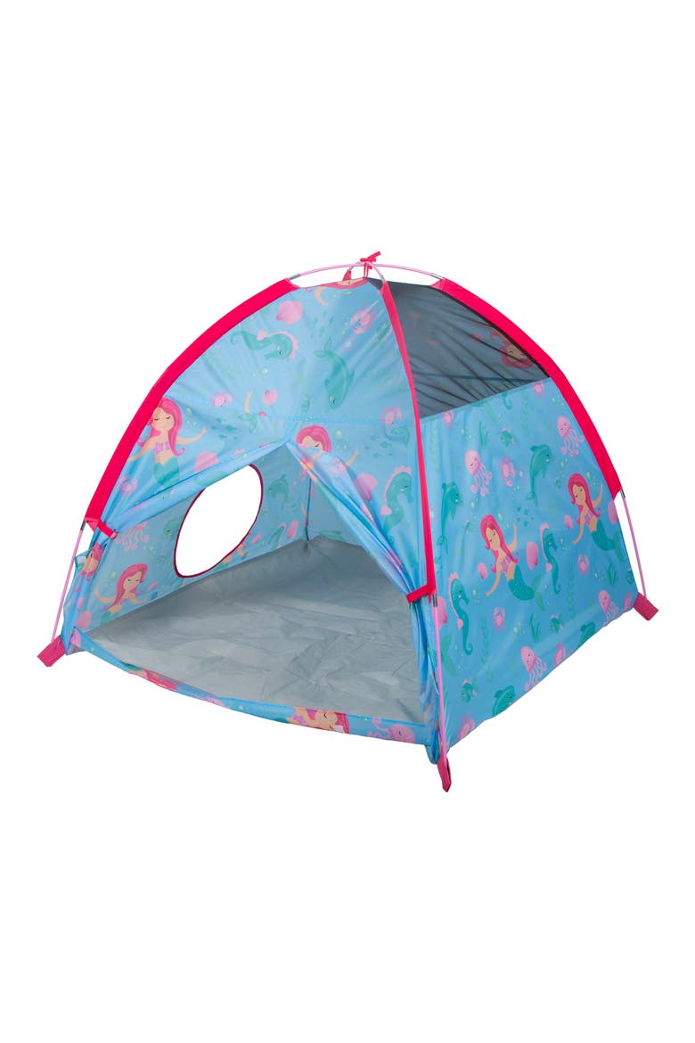 Mermaid & Friends Play Tent, Alternate, color, BLUE