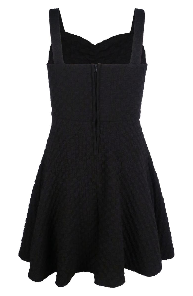 Zunie Kids' Ruched Skater Dress, Main, color, 