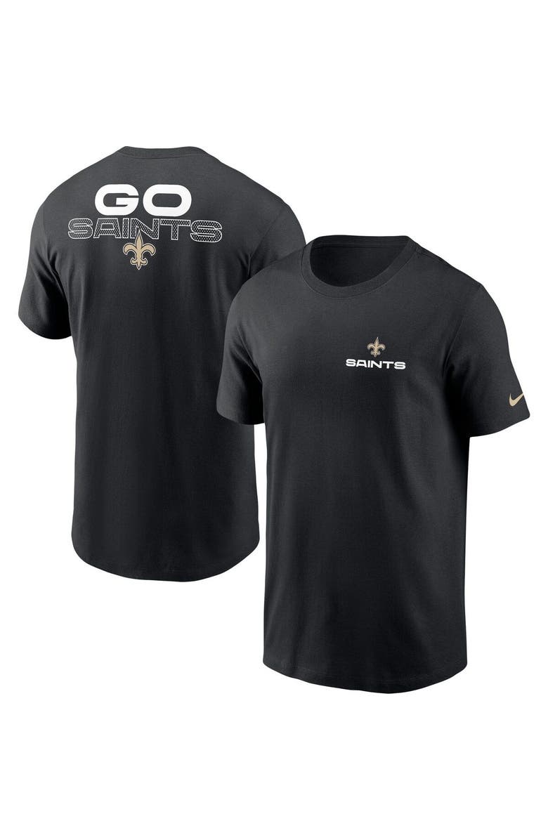 Nike Men's Nike Black New Orleans Saints Local Phrase T-Shirt, Main, color, Black