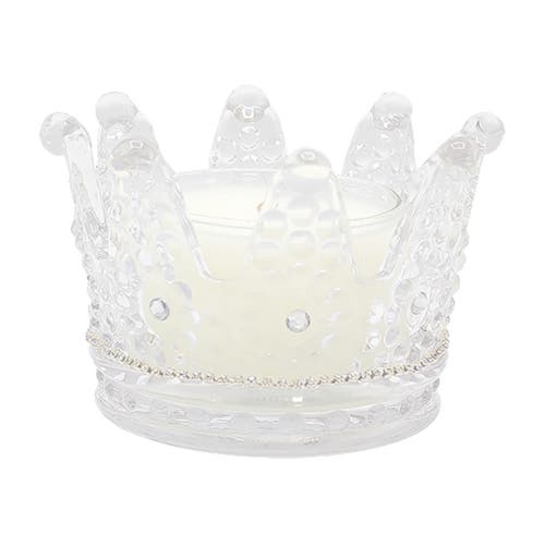 Lady Primrose Crown Candle In Silver