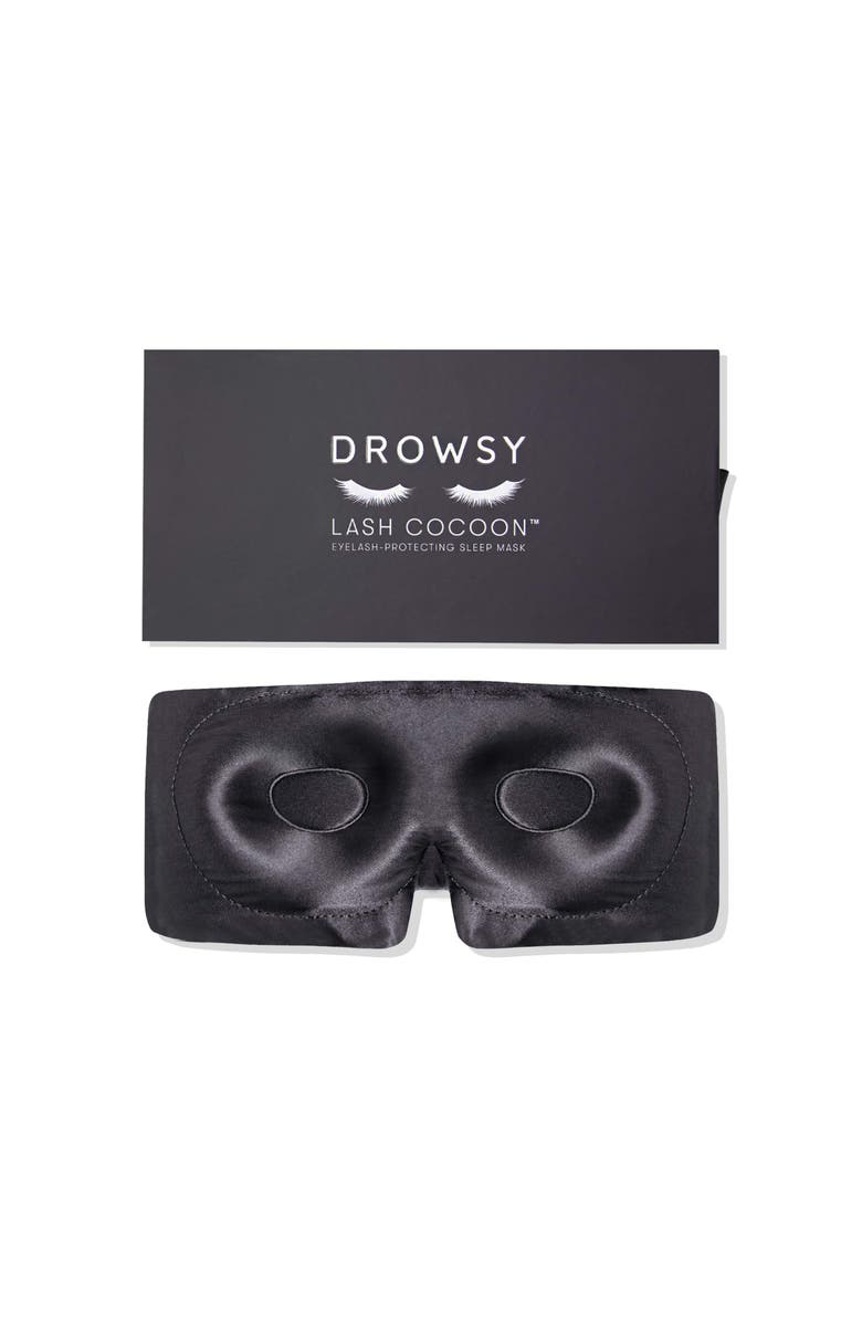 Drowsy Sleep Co. Eyelash Protecting Sleep Mask, Main, color, Moonlight Shadow