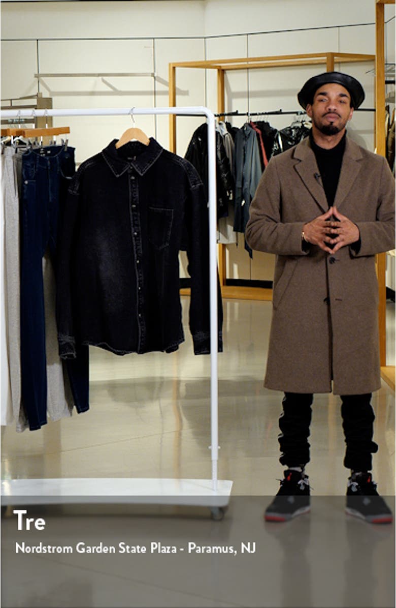 Oversize Western Denim Shirt Jacket, sales video thumbnail