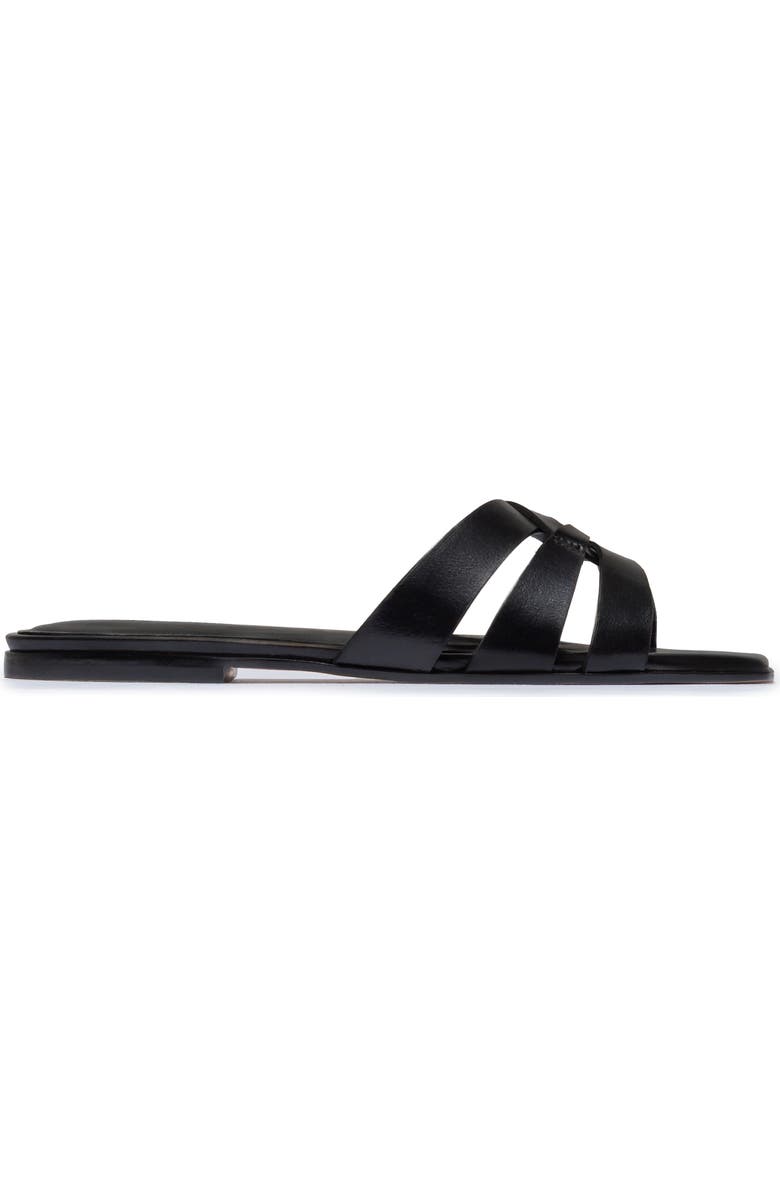 Bernardo Footwear Oxford Flat Sandal, Main, color, Black