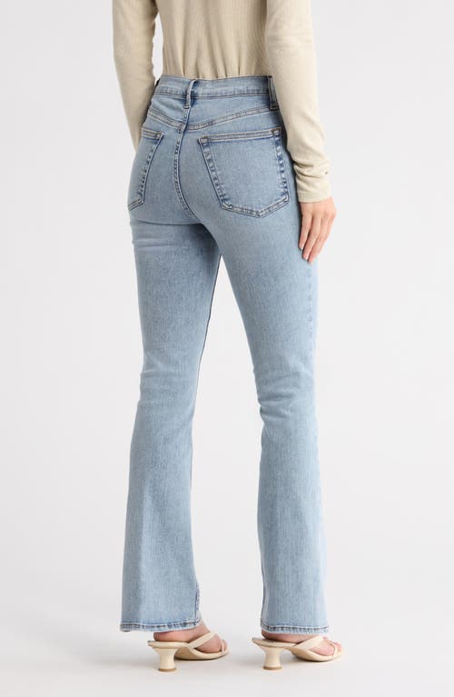 Frame Le Easy Flare Leg Jeans In Blue