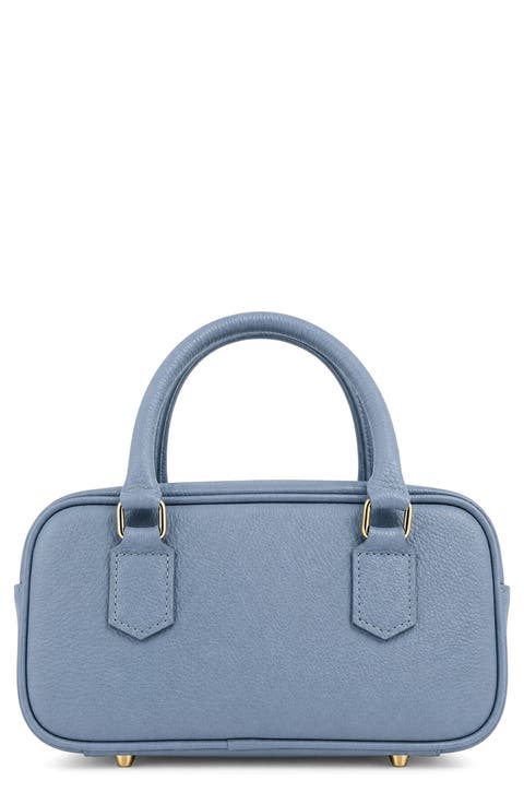 Vittoria East West Leather Shoulder Bag