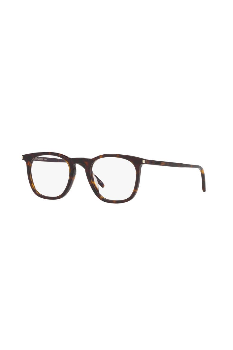 49mm Round optical glasses, Main, color, Tortoise