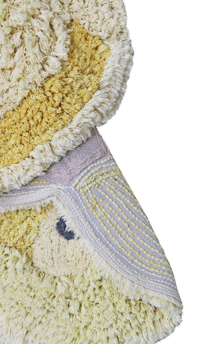 Lorena Canals Ducky Washable Rug, Alternate, color, Yellow
