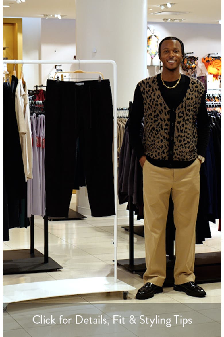 Slim Fit Pants with Drawstring Waist video