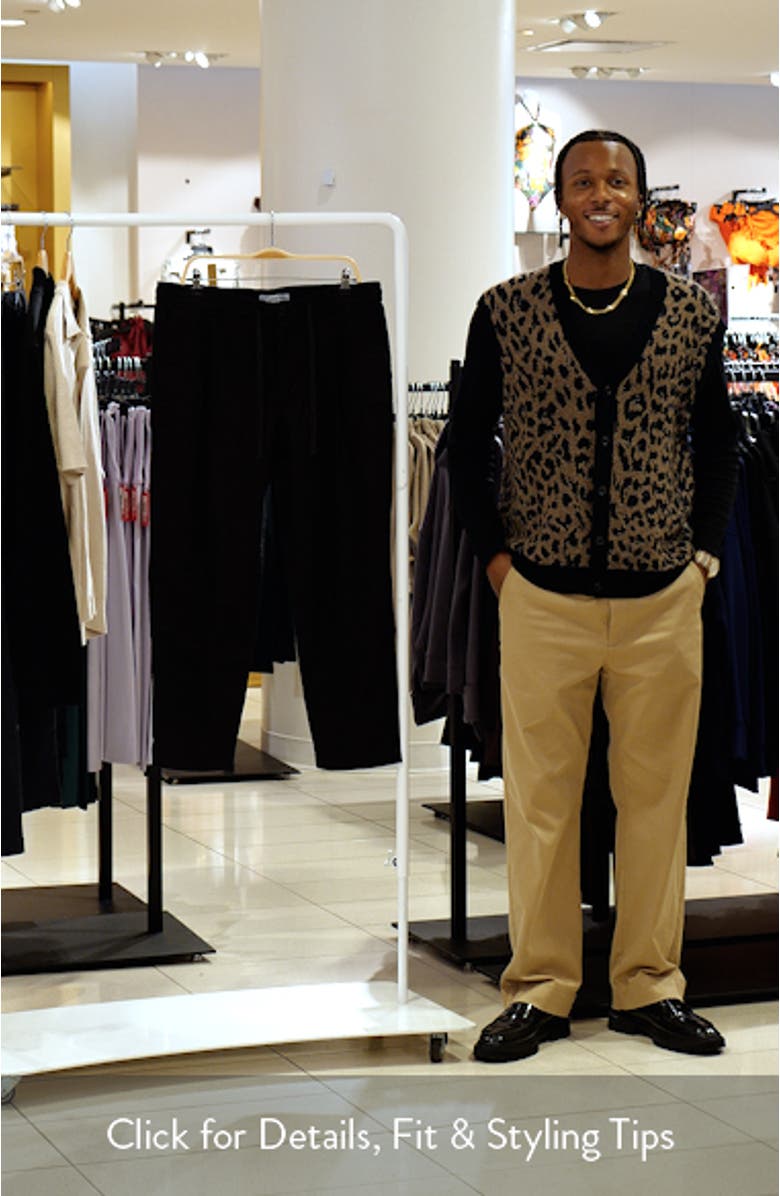 Slim Fit Pants with Drawstring Waist, sales video thumbnail