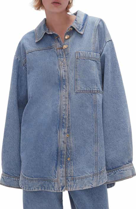 Aje Attraction Oversize Denim Shirt