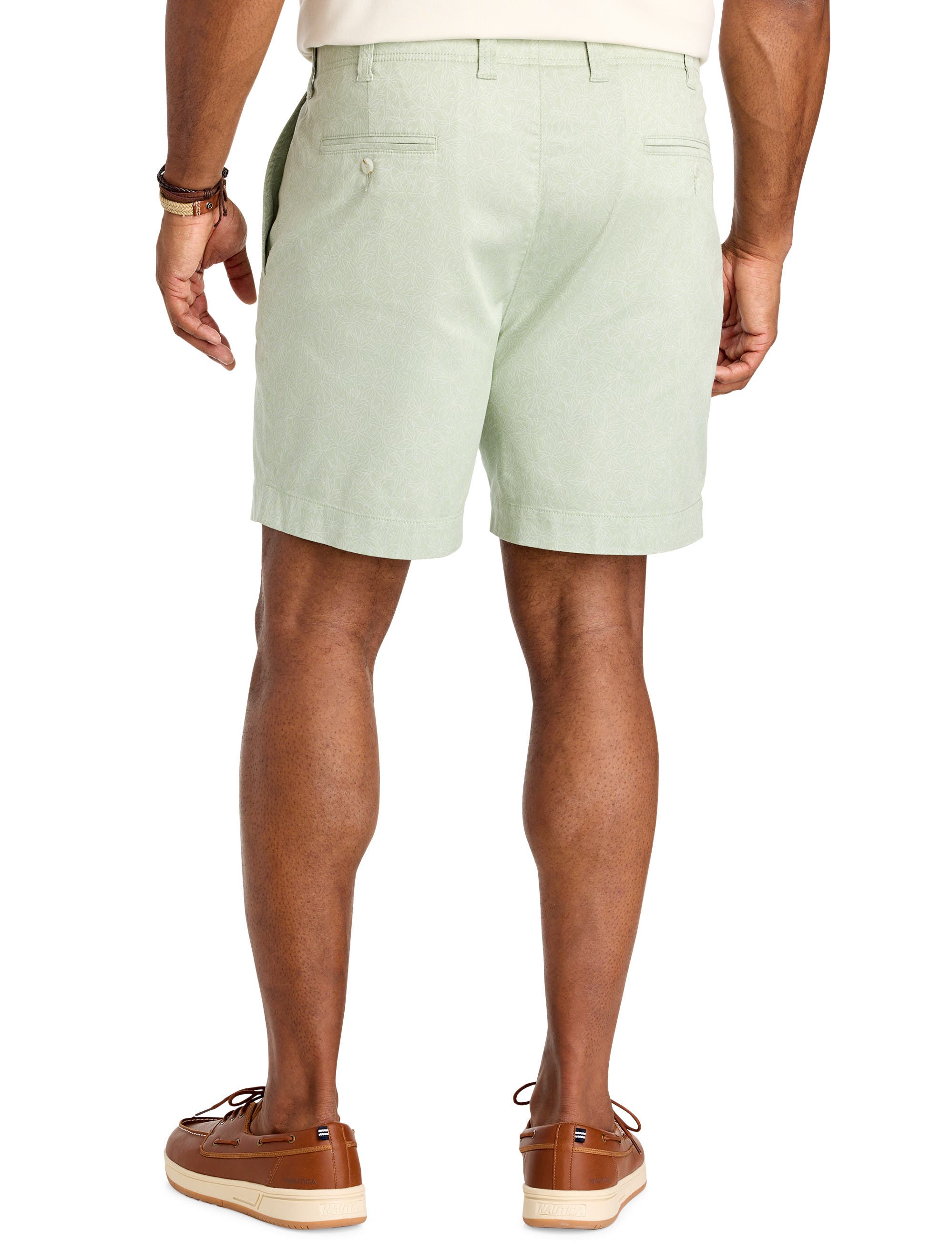 Big & Tall Printed Chino Shorts - image 2