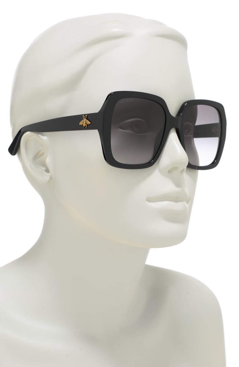 Gucci 54mm Oversized Square Sunglasses, Alternate, color,