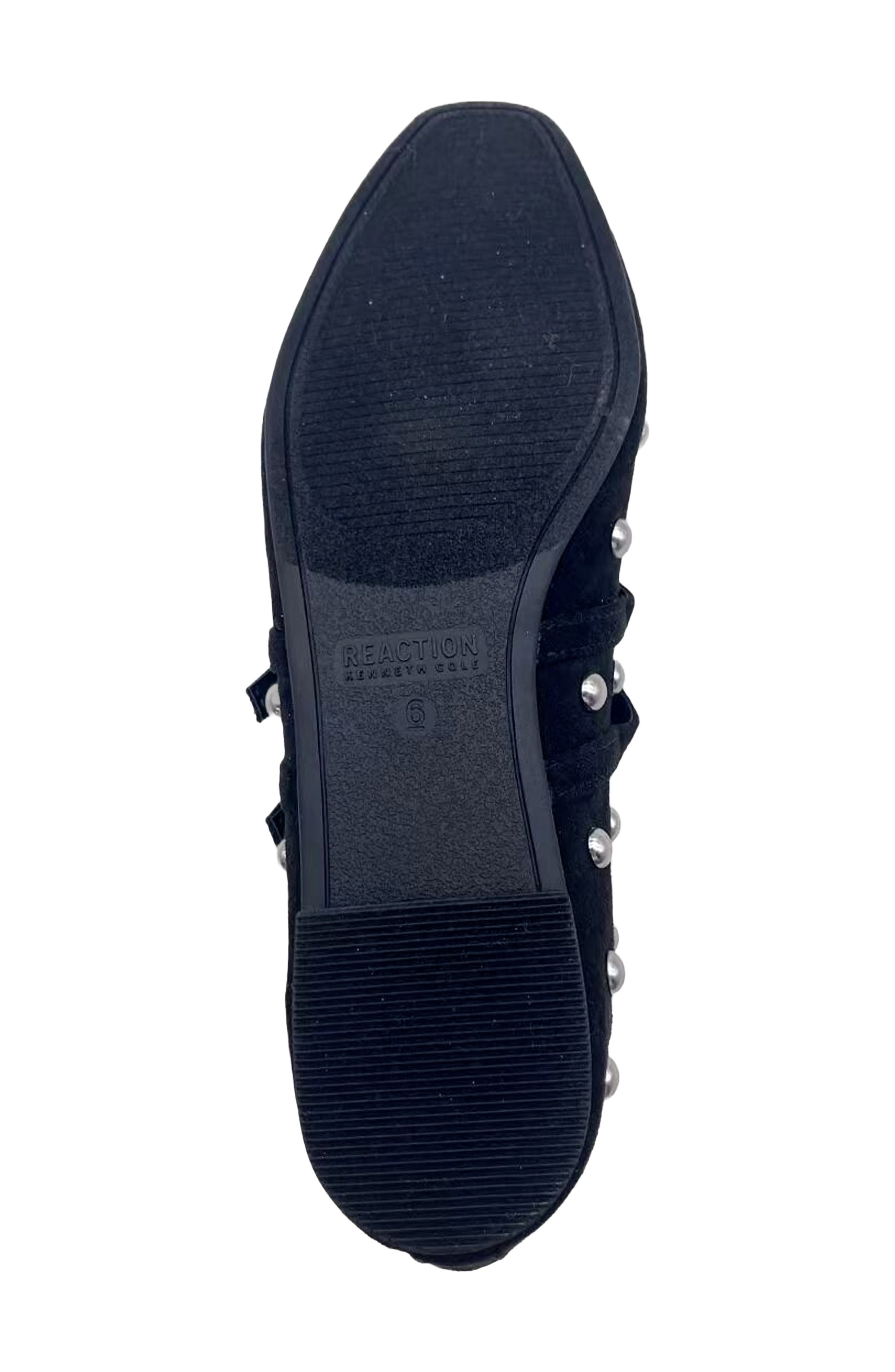Magic Studded Mary Jane Flat, Alternate, color, BLACK