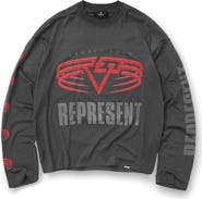 Represent Living Legacy Tour Long Sleeve Cotton & Hemp Graphic T-Shirt