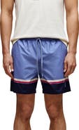 Psycho Bunny Hanks Colorblock Swim Trunks