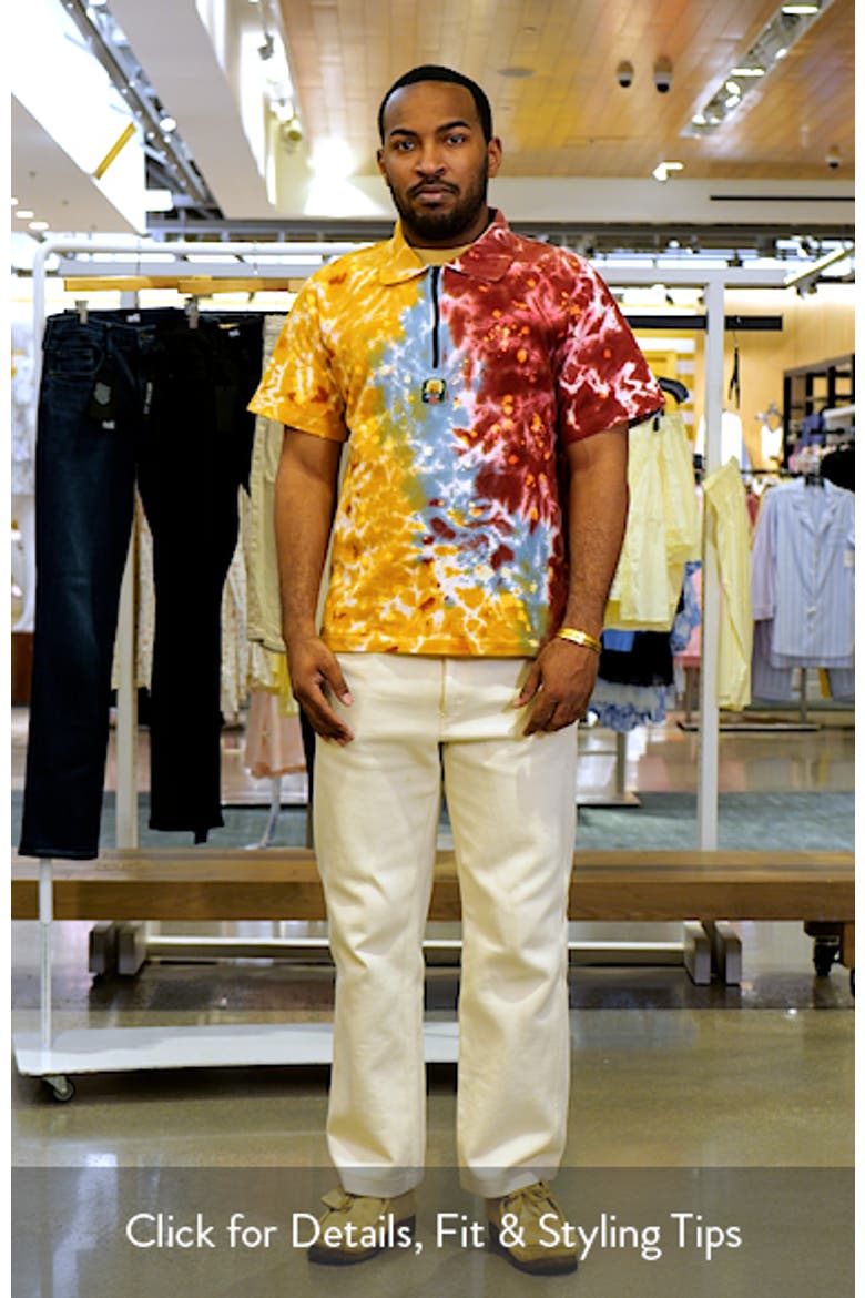 Tie Dye Cotton Pique Polo video