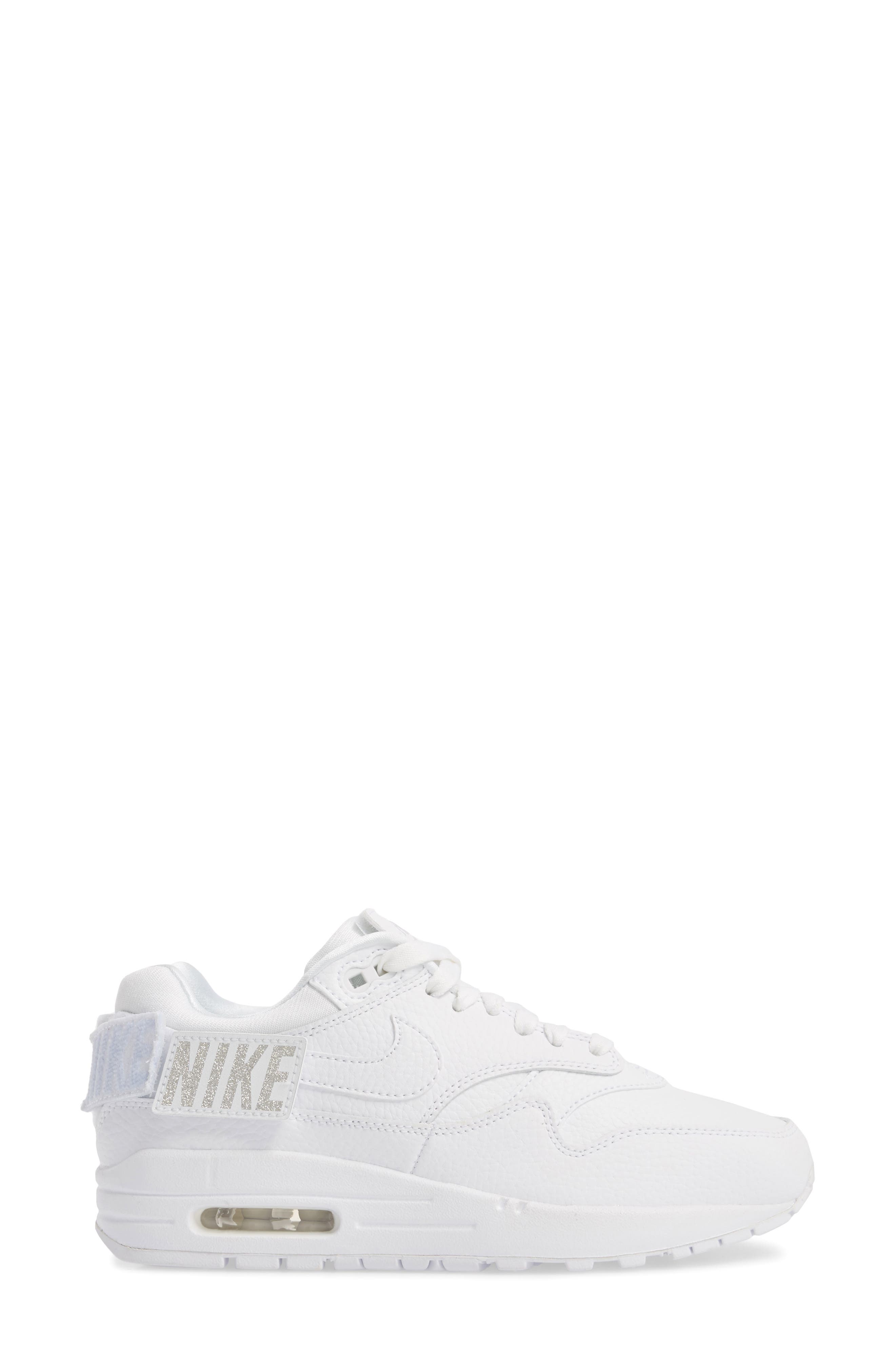 Nike Air Max 1-100 Detachable Logo Sneaker, Alternate, color, 