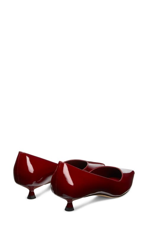 Stuart Weitzman Eva Patent Kitten-heel Pumps