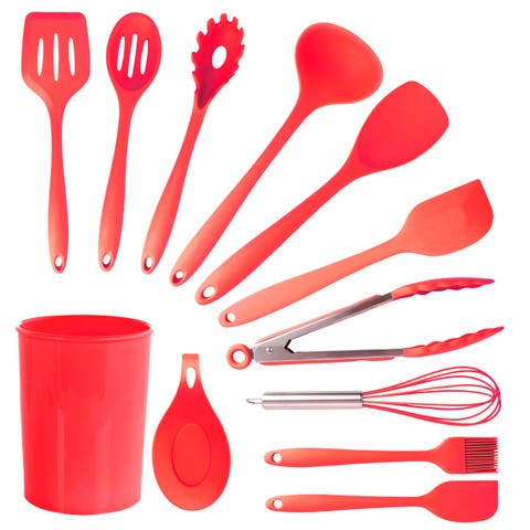 Silicone Cooking Utensils, Set of 12