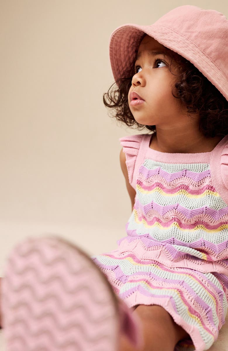 NEXT Kids' Pastel Stripe Tank & Shorts Set, Alternate, color, Neutral